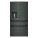 Kitchenaid® 29 cu. ft. French Door Refrigerator with Exterior Water and Ice and FreshChill™ Full-Width Refrigerated Drawer KRMF436SJP
