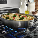 Whirlpool® 30-inch Gas Range with Air Cooking Technology and Steam Clean WFGS4530SZ