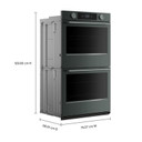 Kitchenaid® 30-inch Smart Electric Double Wall Oven with Assisted Cooking Modes - Juniper KOED730SJP
