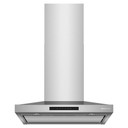 KitchenAid® 30-inch Wall-Mount, 4-Speed Canopy Hood KVWC730SSS