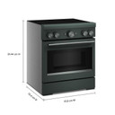 Kitchenaid® 30-Inch 4-Element Induction Freestanding Commercial-Style Range with Air Fry KFIS930SJP