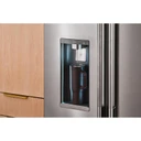 Kitchenaid® Counter-Depth French Door Refrigerator with Intelligent Auto Fill KRFC536SJP