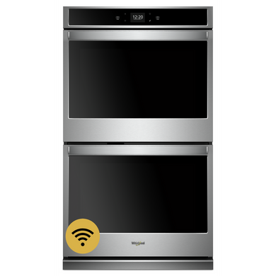 Whirlpool® 10.0 cu. ft. Smart Double Wall Oven with Touchscreen WOD51EC0HS