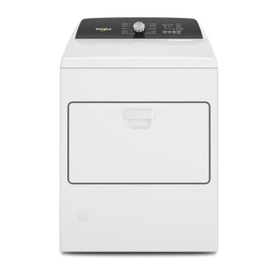 Whirlpool® 7.0 Cu. Ft. Top Load Gas Moisture Sensing Dryer WGD5010LW