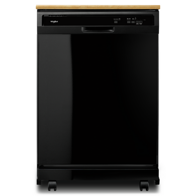 Whirlpool® Heavy-Duty Dishwasher with 1-Hour Wash Cycle WDP370PAHB