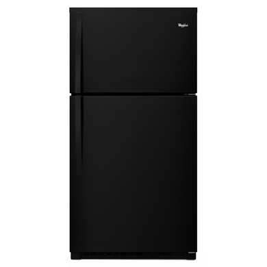 Whirlpool® 33" Wide Top-Freezer Refrigerator with Optional EZ Connect Icemaker Kit WRT541SZDB