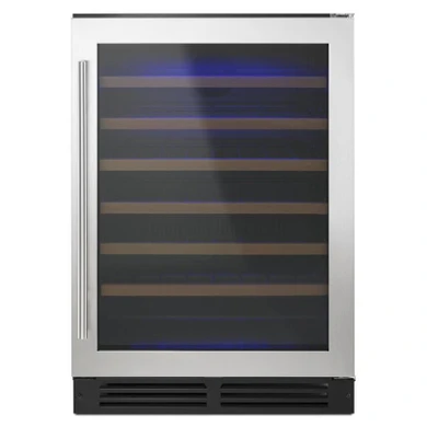 Whirlpool® 24" Undercounter Wine Center with Custom Temperature Control WUW35X24DS