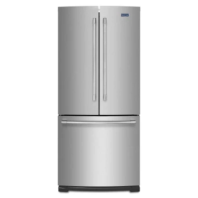 Maytag® 19.6 cu ft French Door Refrigerator with Strongbox™ Door Bins MFB2055FRZ