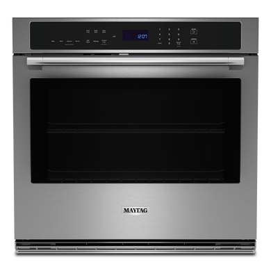 Maytag® 30-inch Single Wall Oven with Air Fry and Basket - 5.0 cu. ft. MOES6030LZ