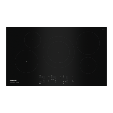 Kitchenaid® 36-Inch 5-Element Sensor Induction Cooktop KCIG556JBL