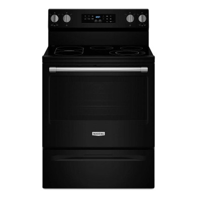 Maytag® 30-Inch Convection Electric Range With No Preheat Air Fry and Air Baking - 5.3 Cu. Ft. YMFES6030RB