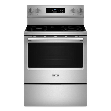 Maytag® 30-Inch Convection Electric Range With No Preheat Air Fry and Air Baking - 5.3 Cu. Ft. YMFES6030RZ