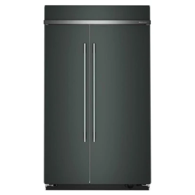 Kitchenaid® 30 Cu. Ft. 48" Built-In Side-by-Side Refrigerator with Platinum Interior KBSN748SJP
