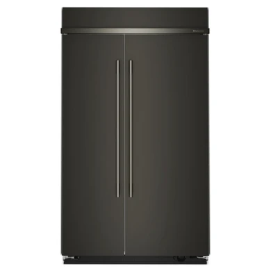 Kitchenaid® 30 Cu. Ft. 48" Built-In Side-by-Side Refrigerator with Platinum Interior KBSN748SBE