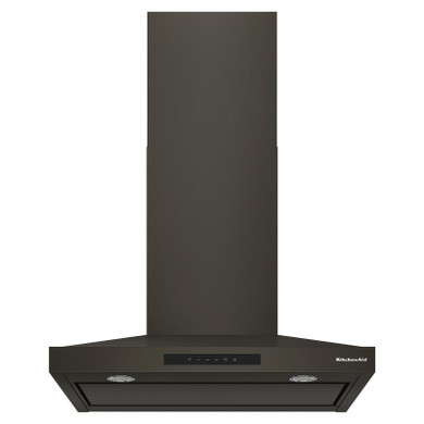 KitchenAid® 30-inch Wall-Mount, 4-Speed Canopy Hood KVWC730SBE