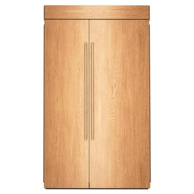 Kitchenaid® 30 Cu. Ft. 48" Built-In Panel-Ready Side-by-Side Refrigerator with Platinum Interior KBSN748TPA