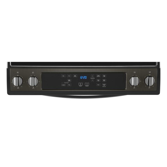 4.8 Cu. Ft. Whirlpool® Electric Range with Frozen Bake™ Technology YWEE515S0LV 4.8 Cu. Ft. Whirlpool® Electric Range with Frozen Bake™ Technology YWEE515S0LV