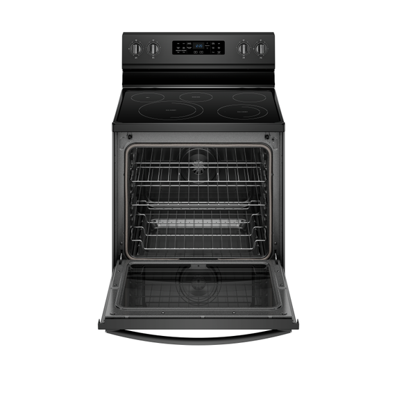 Whirlpool® 6.4 Cu. Ft. Freestanding Electric Range with Frozen Bake™ Technology YWFE775H0HB