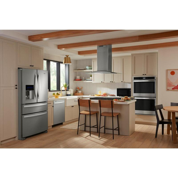 Whirlpool® 36-inch Gas Cooktop with EZ-2-Lift™ Hinged Cast-Iron Grates WCGK5036PS