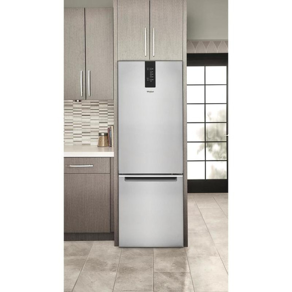 Whirlpool® 24-inch Wide Bottom-Freezer Refrigerator - 12.9 cu. ft. WRB543CMJZ