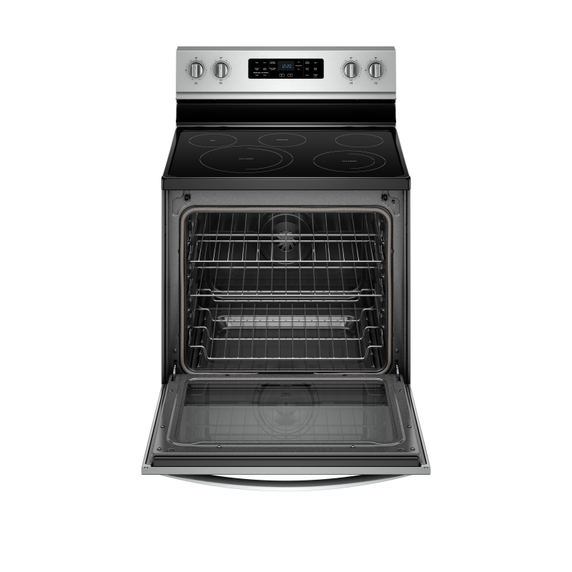 Whirlpool® 6.4 Cu. Ft. Freestanding Electric Range with Frozen Bake™ Technology YWFE775H0HZ