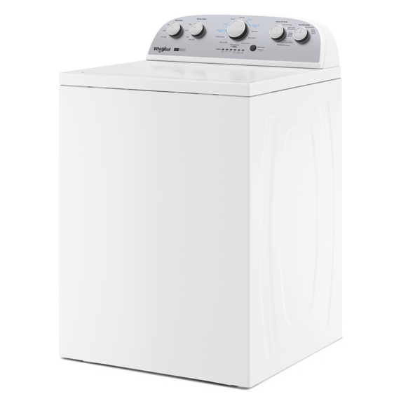 4.4–4.5 Cu. Ft. Whirlpool® Top Load Washer with Removable Agitator WTW4957PW