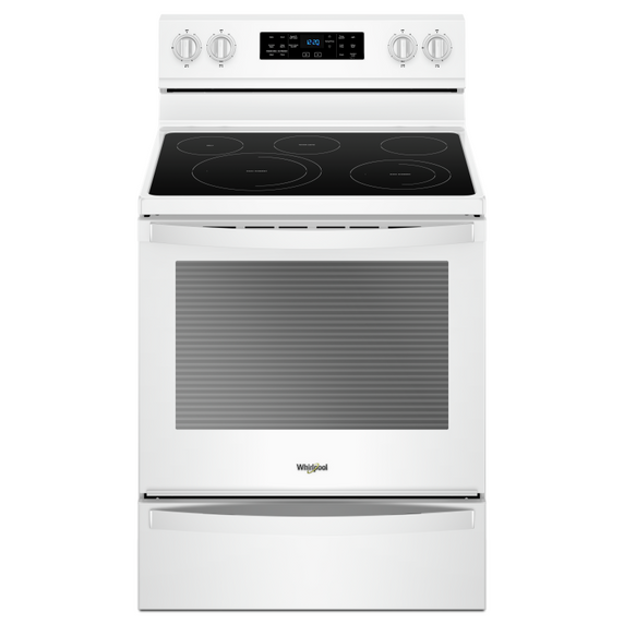 Whirlpool® 6.4 Cu. Ft. Freestanding Electric Range with Frozen Bake™ Technology YWFE775H0HW