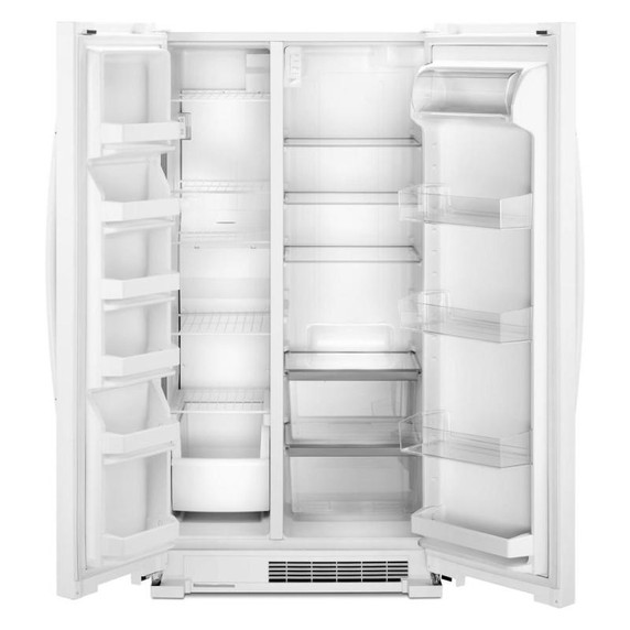 Whirlpool® 36-inch Wide Side-by-Side Refrigerator - 25 cu. ft. WRS315SNHW