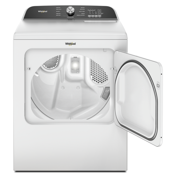 7.0 Cu. Ft. Whirlpool® Top Load Electric Dryer with Moisture Sensor YWED6150PW