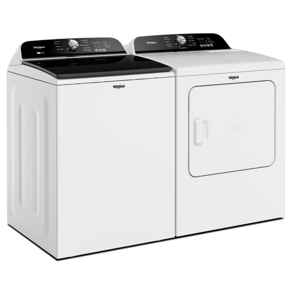 7.0 Cu. Ft. Whirlpool® Top Load Electric Dryer with Moisture Sensor YWED6150PW