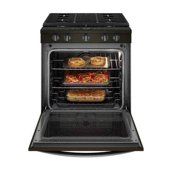 Whirlpool® 5.8 cu. ft. Smart Slide-in Gas Range with Air Fry, when Connected WEG750H0HV