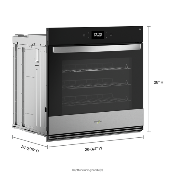 Whirlpool® 4.3 Cu. Ft. Single Smart Wall Oven with Air Fry WOES7027PZ