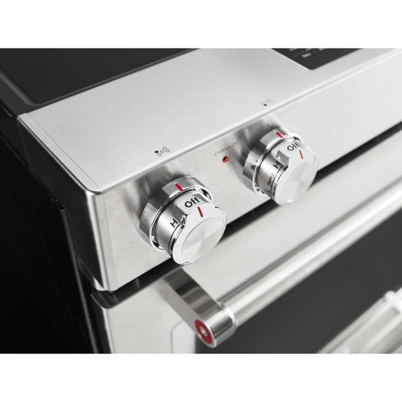 Kitchenaid® 30-Inch 5-Element Electric Convection Front Control Range YKSEG700ESS