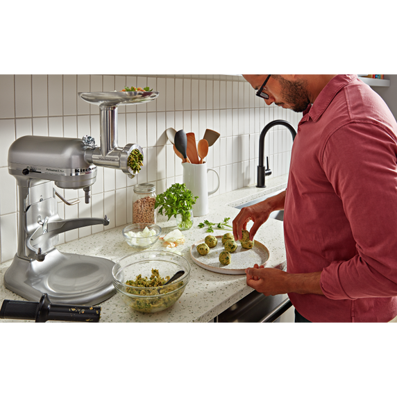 Kitchenaid® Metal Food Grinder Attachment KSMMGA