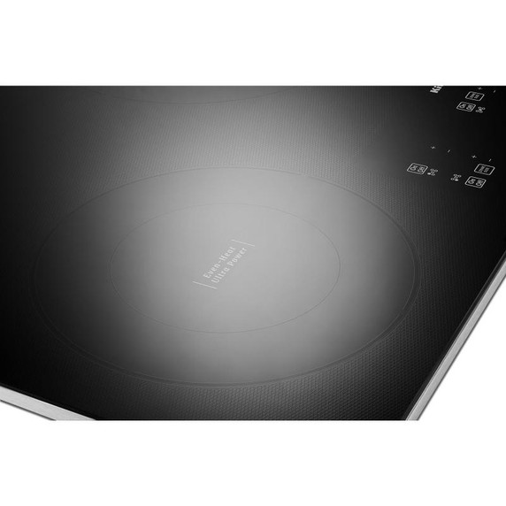 Kitchenaid® 36" Electric Cooktop with 5 Elements and Touch-Activated Controls KCES956KSS