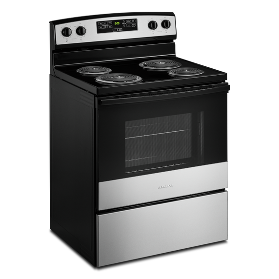 Amana® 30-inch Amana® Electric Range with Bake Assist Temps YACR4303MMS