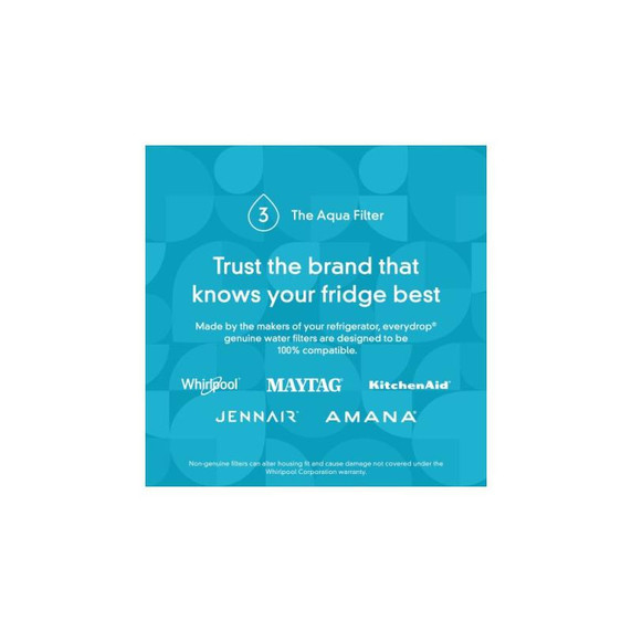 everydrop Ice & Water Refrigerator Filter 3 - EDR3RXD1B EDR3RXD1B