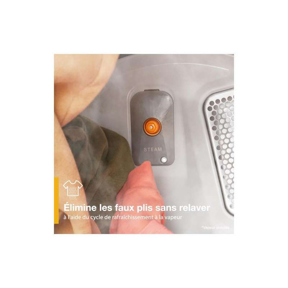 Whirlpool® 7.4 cu. ft. Smart Front Load ENERGY STAR® Certified Gas Dryer with Steam Capabilities WGD6720RR