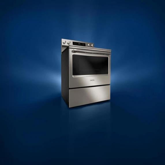Maytag® 30-Inch Wide Freestanding Electric Range with Grill Mode and No Preheat Air Fry - 5.3 Cu. Ft. YMFES7030SZ