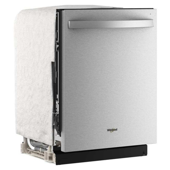 Whirlpool® 24-Inch Dishwasher with Total Coverage Wash Action and Auto Open Air Dry in Fingerprint Resistant Stainless Steel WDTS8024SZ