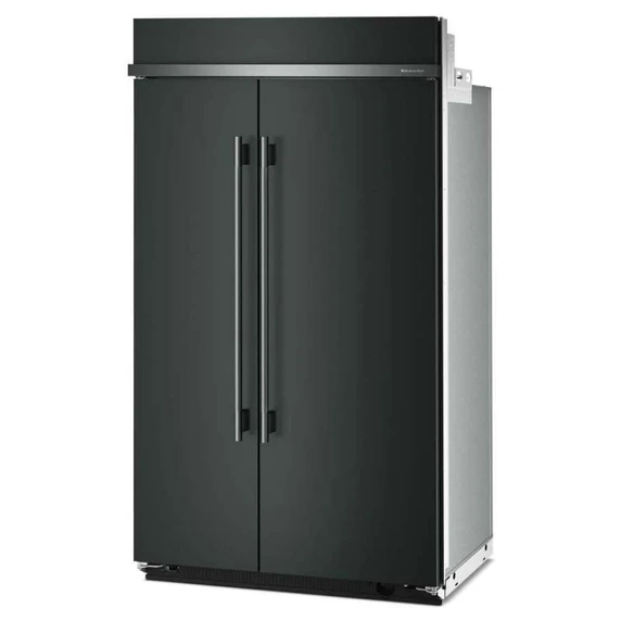 Kitchenaid® 30 Cu. Ft. 48" Built-In Side-by-Side Refrigerator with Platinum Interior KBSN748SJP