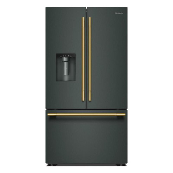 Kitchenaid® 30 cu. ft. French Door Refrigerator with Exterior Water and Ice KRFF436SJP