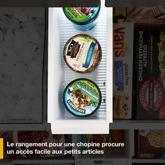 Whirlpool® 29 Cu. Ft. Family-Sized Capacity French door refrigerator with Flexible Temperature Drawer WRMF3636SV Whirlpool® 29 Cu. Ft. Family-Sized Capacity French door refrigerator with Flexible Temperature Drawer WRMF3636SV