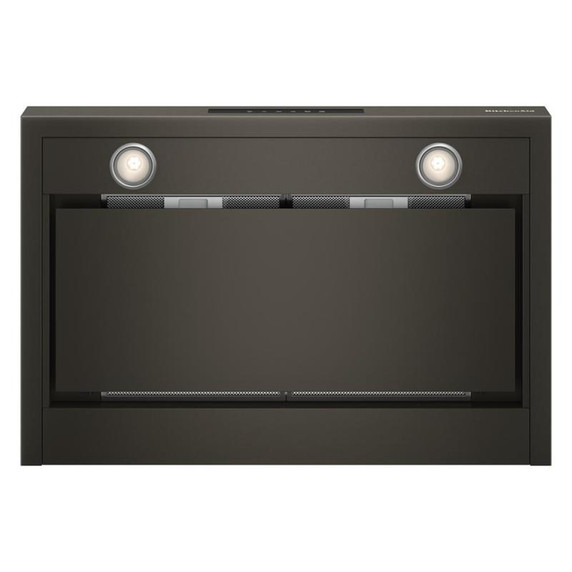 KitchenAid® 30-inch Wall-Mount, 4-Speed Canopy Hood KVWC730SBE