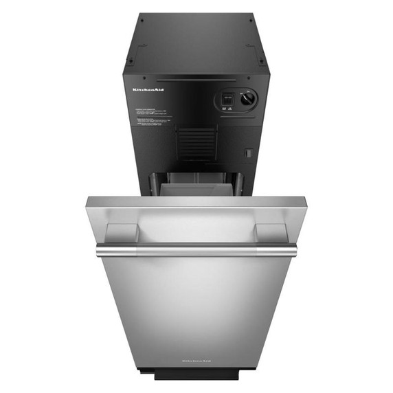 KitchenAid 15 in. Built-In Trash Compactor with Built-In Odor Management System KTTP515TSS