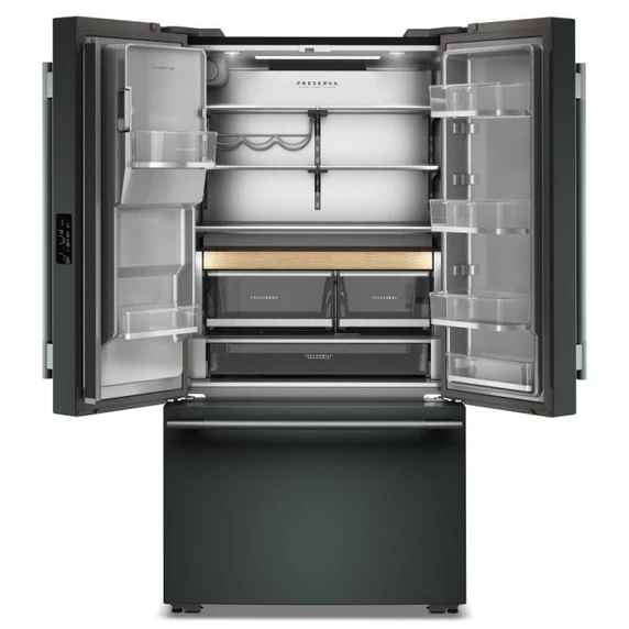 Kitchenaid® Counter-Depth French Door Refrigerator with Intelligent Auto Fill KRFC536SJP