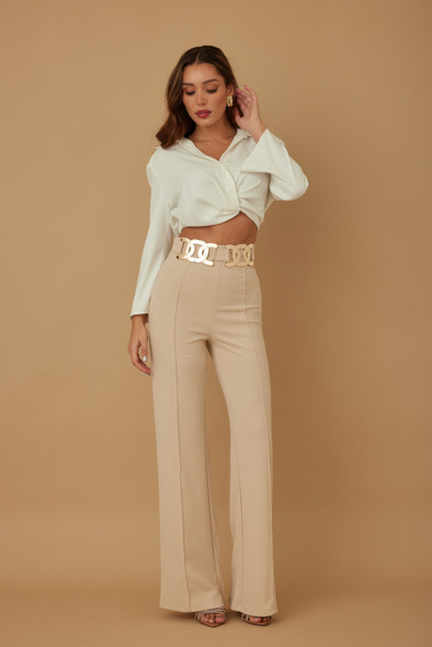 High Waist Fashion Pants-51907