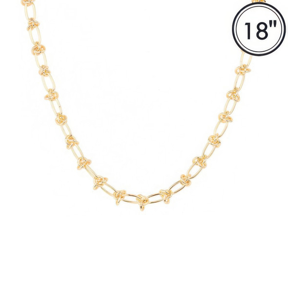 Borromean Knot Chain Necklace-51702