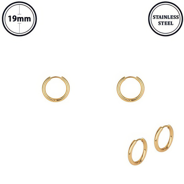 Huggie Hoop Earrings-52074