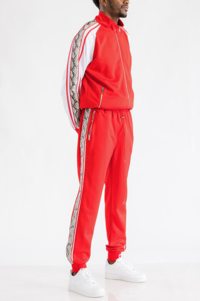 Snake Stripe Track Suit-45275
